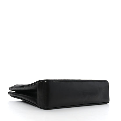 Chanel Lambskin Quilted CC Shoulder Bag Black 4 of 10