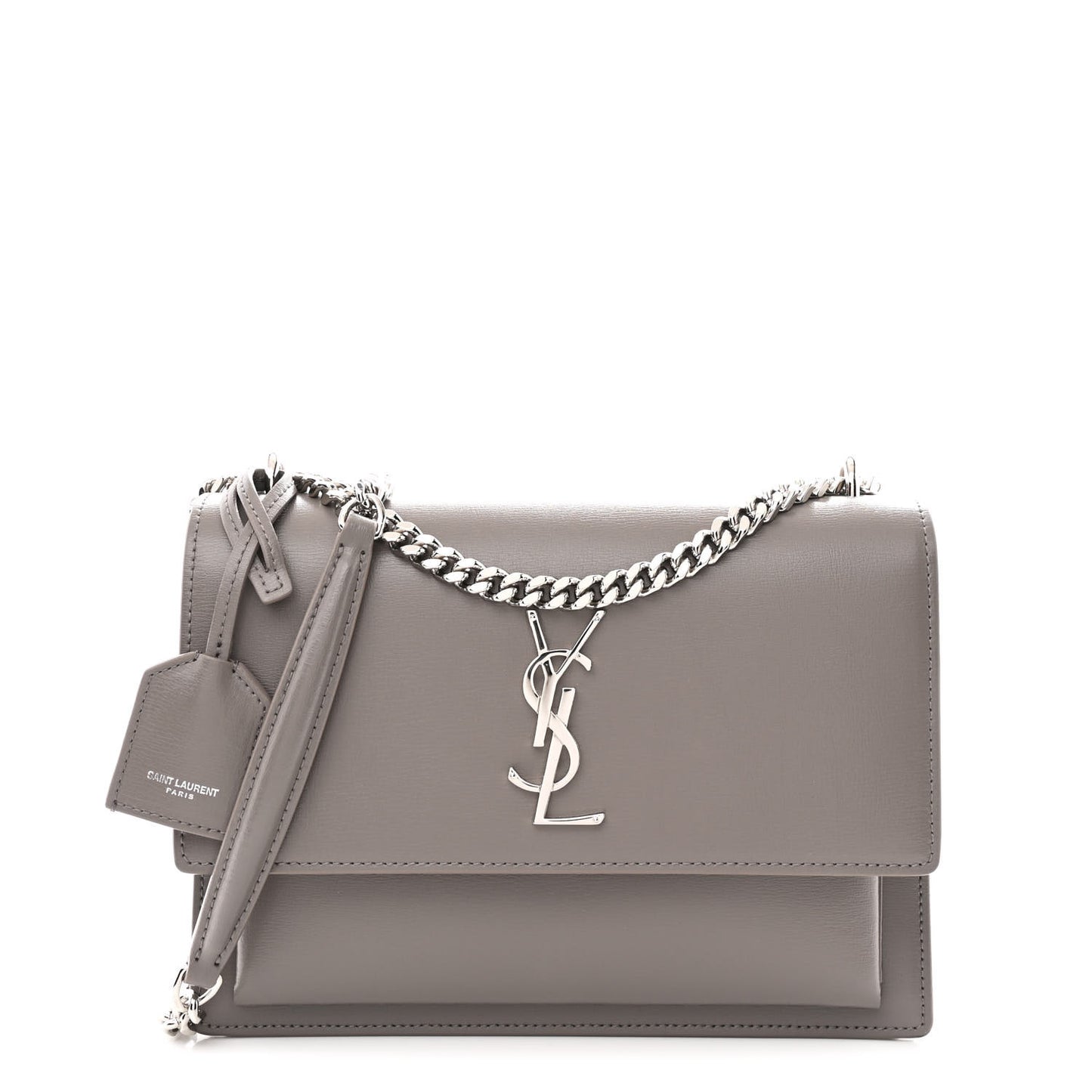 Calfskin Medium Monogram Sunset Fog