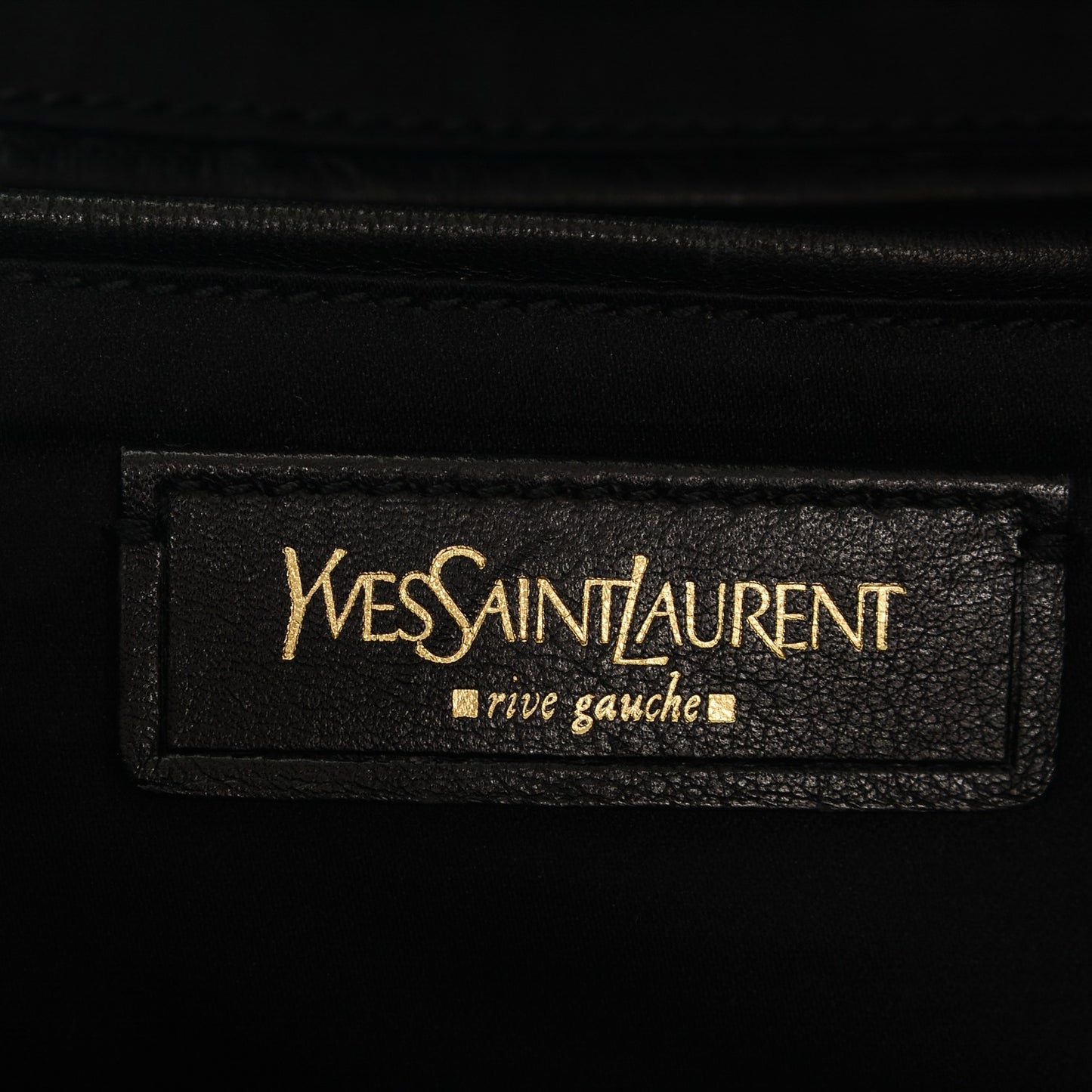 Textured Patent Large Downtown Tote Black