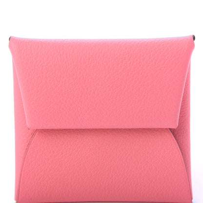 Hermes Evercolor Bastia Coin Purse Rose Azalee 9 of 10
