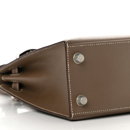 Hermes Epsom Kelly Sellier 25 Etoupe 9 of 17