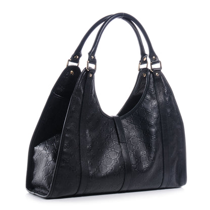 Gucci Guccissima Medium Joy Shoulder Bag Black 3 of 7