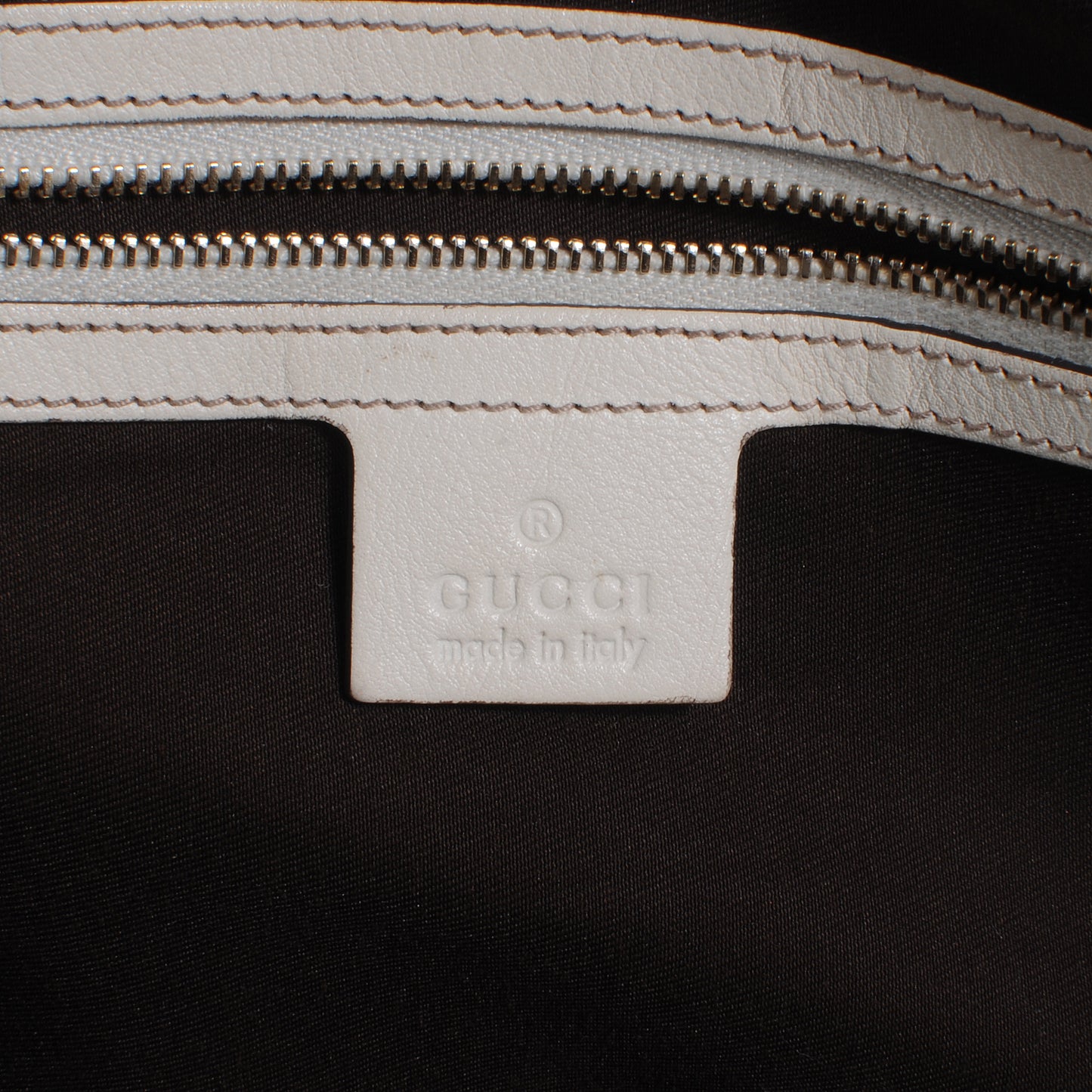 Monogram Pelham Medium Shoulder Bag White