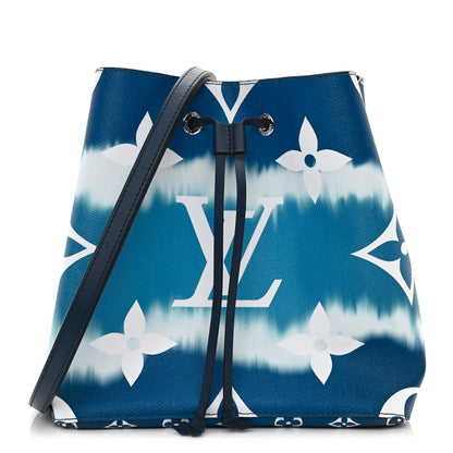 Louis Vuitton Monogram Escale Neonoe MM Blue 1 of 10