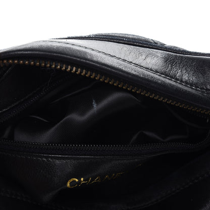 Chanel Lambskin Quilted Tassel Camera Case Black 9 of 14