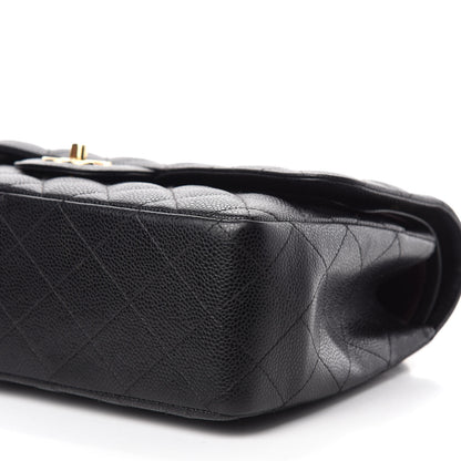 Chanel Caviar Quilted Jumbo Double Flap Black 7 of 16
