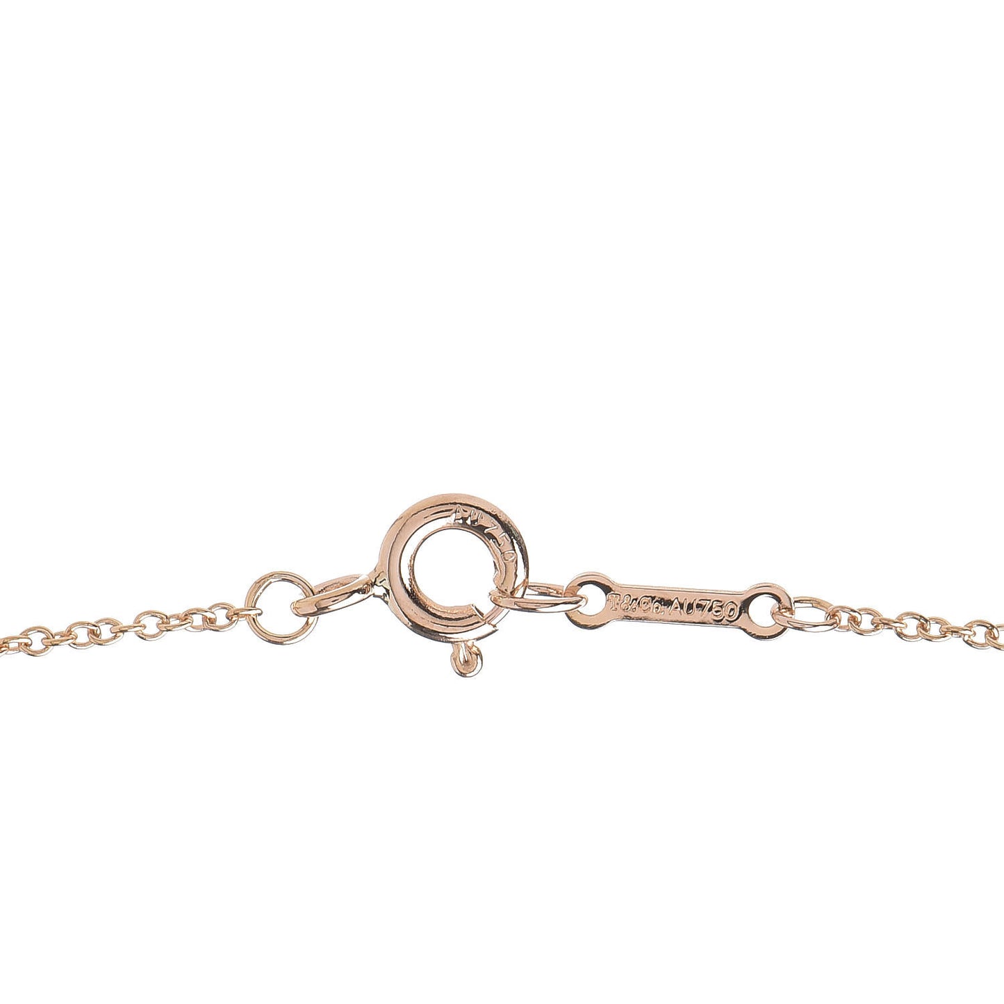 18K Rose Gold Olive Leaf Vine Pendant Necklace
