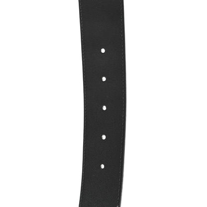 Gucci Textured Calfskin Double G 40mm Belt 80 32 Black 5 of 6