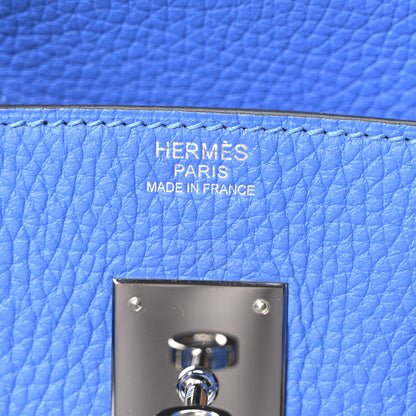 Hermes Togo Birkin 30 Bleu Zanzibar 6 of 10
