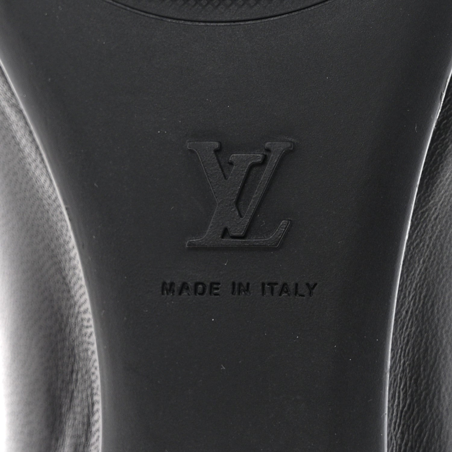 Louis Vuitton Calfskin Monogram Nylon Bow Ballerina Flats 37 Black 6 of 9