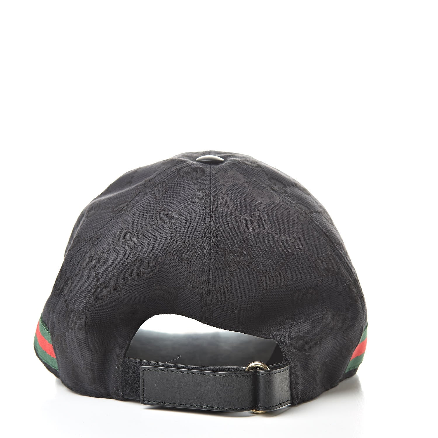 Gucci Monogram Web Baseball Hat M Black 4 of 7