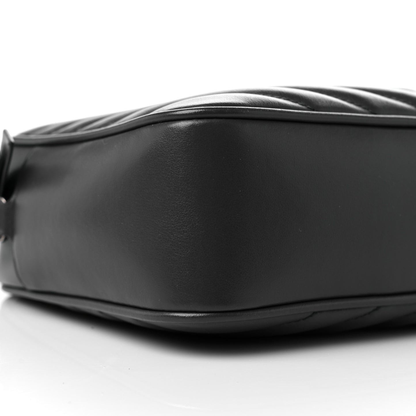 Calfskin Matelasse Monogram Lou Camera Bag Asphalt