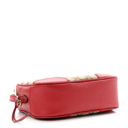 Gucci Monogram Mini Bree Messenger Bag Red 4 of 10