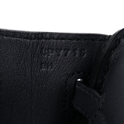 Hermes Swift Birkin 25 Bleu Indigo 7 of 10