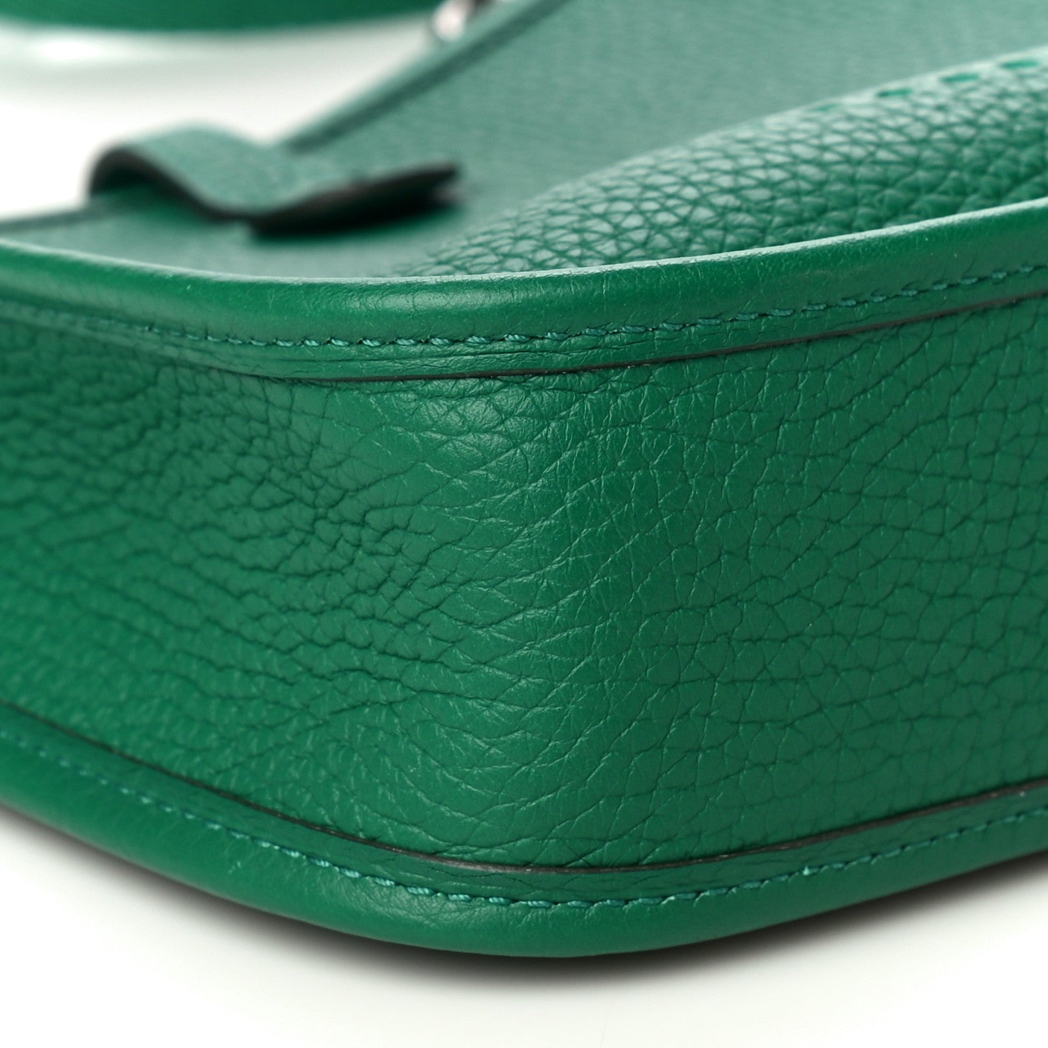 Hermes Taurillon Clemence Evelyne TPM Vert Vertigo 7 of 10