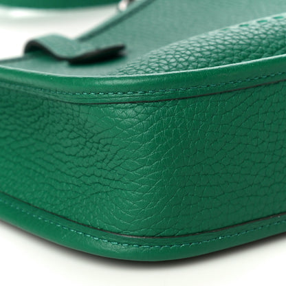 Hermes Taurillon Clemence Evelyne TPM Vert Vertigo 7 of 10