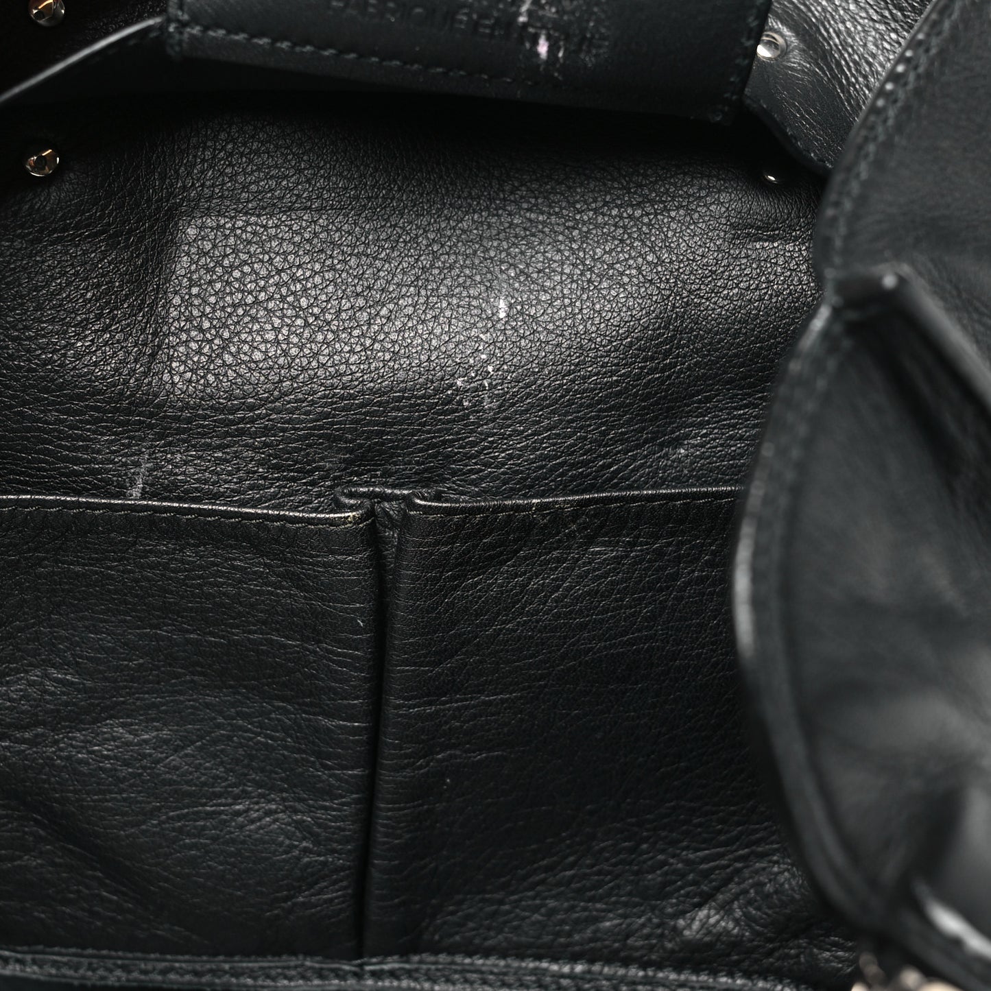Supple Calfskin Papier A4 Zip Around Tote Black