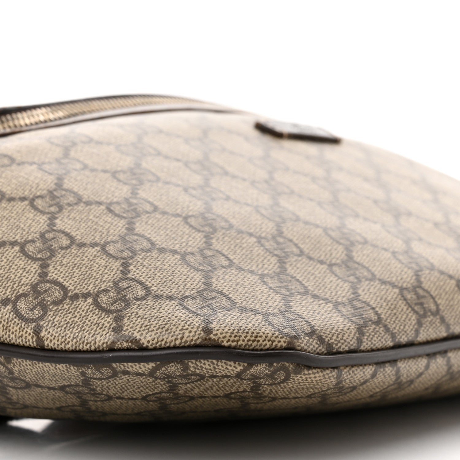 Gucci GG Supreme Monogram Belt Bag Dark Brown 9 of 12