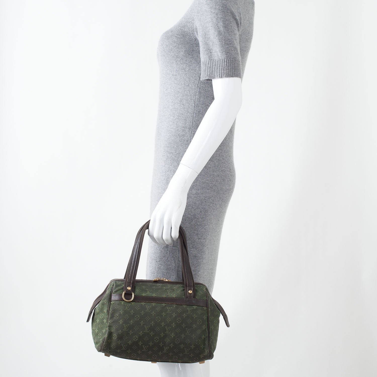 Louis Vuitton Mini Monogram Josephine PM Kaki 2 of 8