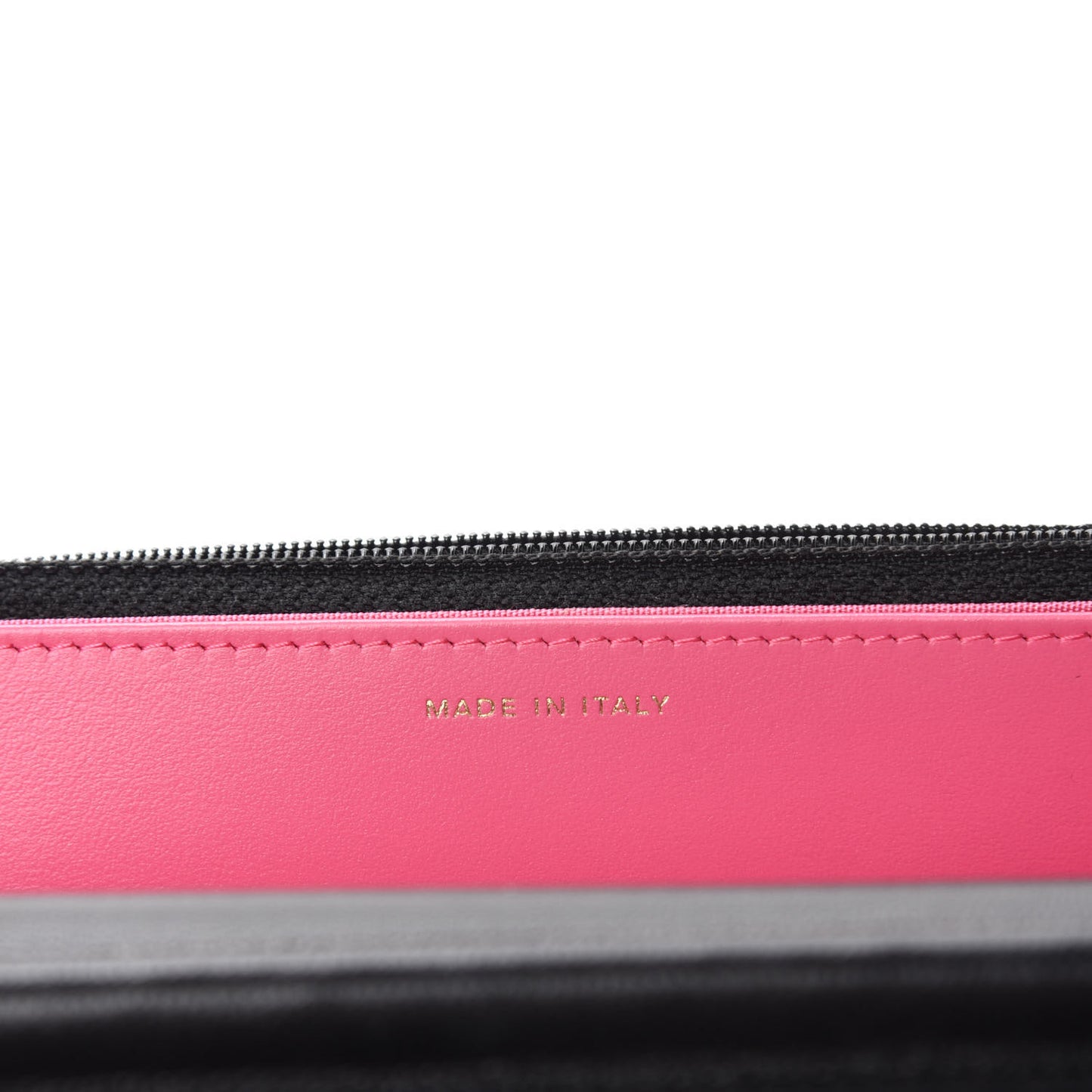 Goatskin Quilted Timeless CC Wallet On Chain WOC Black