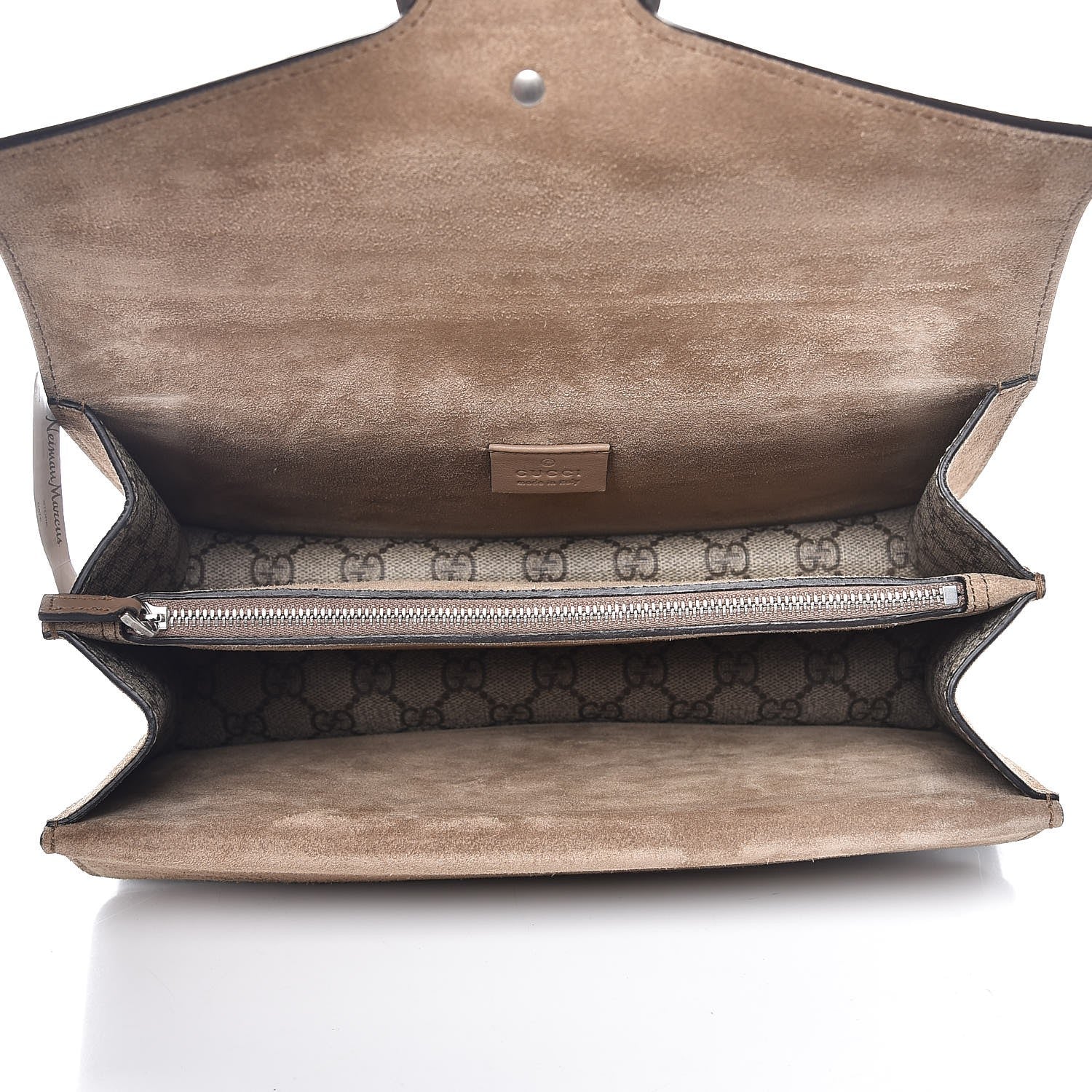 Gucci GG Supreme Monogram Small Dionysus Shoulder Bag Taupe 5 of 10