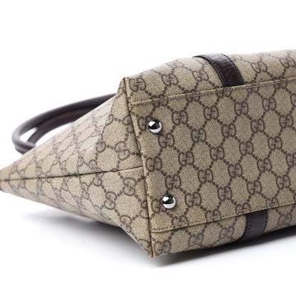 Gucci GG Plus Monogram Medium Joy Tote Dark Brown 6 of 16