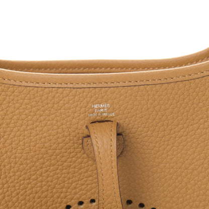 Hermes Taurillon Clemence Allegro Evelyne TPM Sesame 6 of 11