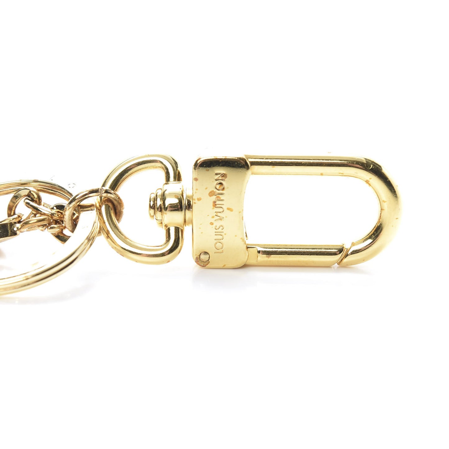 Monogram Blooming Flowers BB Bag Charm Key Holder Pink