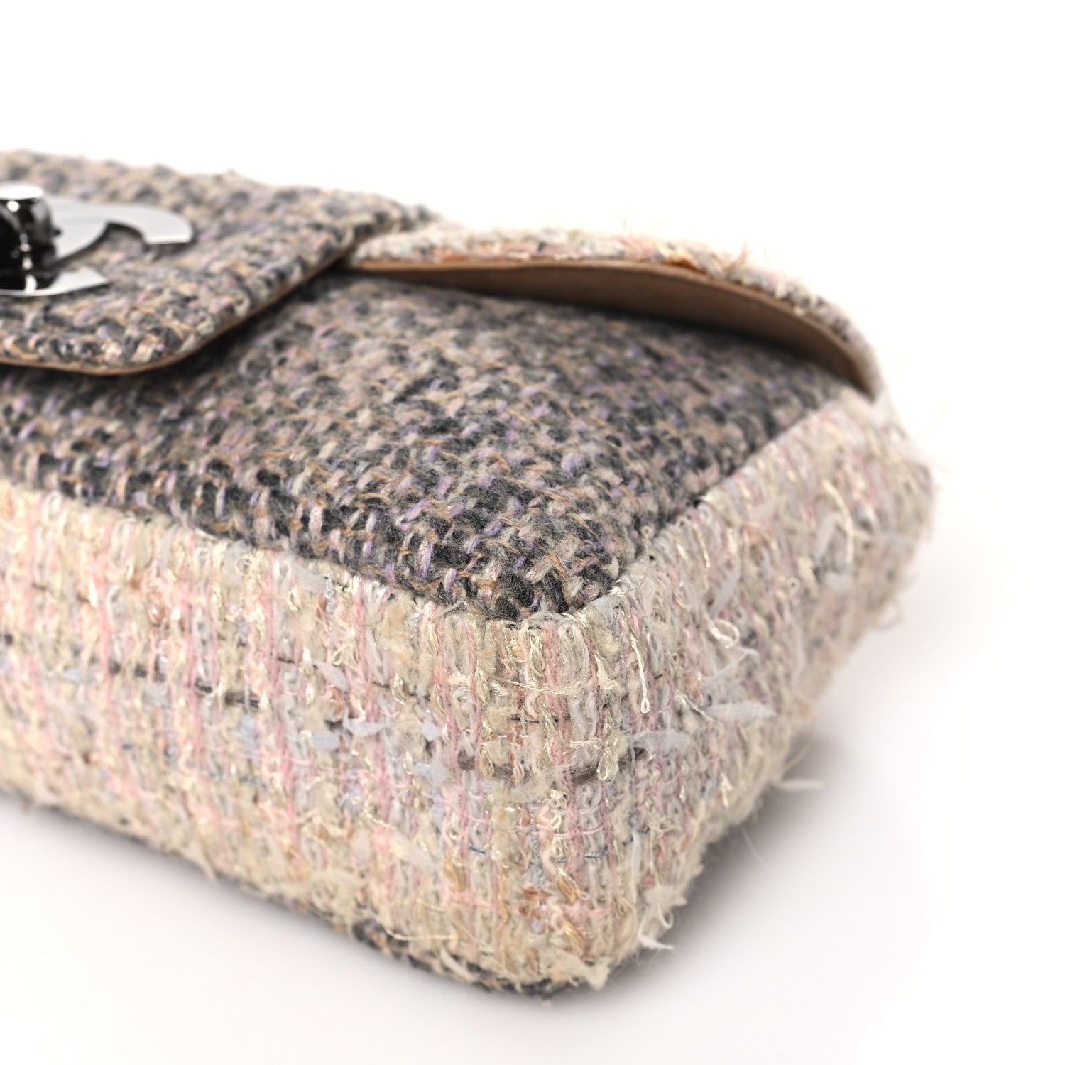 Chanel Tweed Small Fantasy Flap Grey 10 of 11