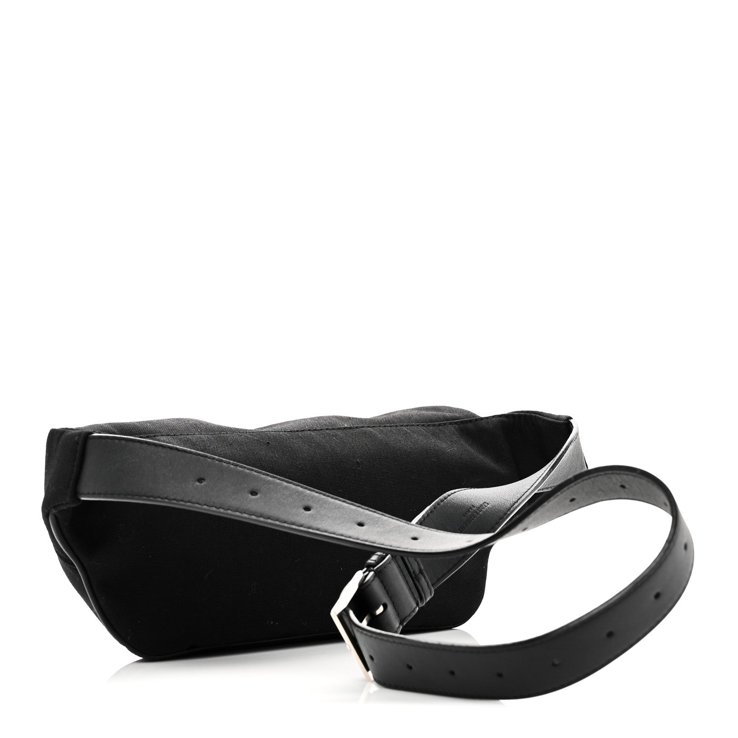 Saint Laurent Canvas Monogram Belt Bag Black 3 of 9