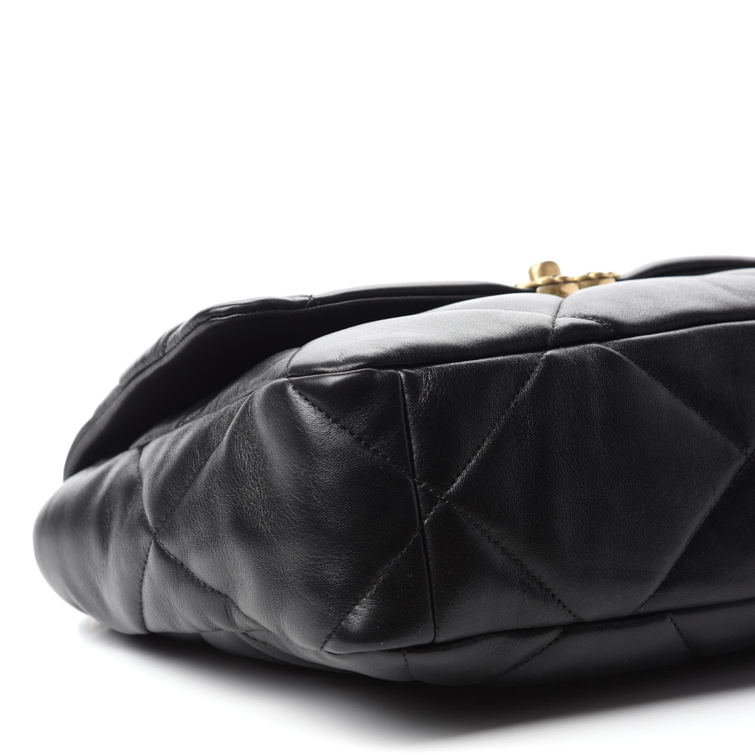 Chanel Lambskin Quilted Large Chanel 19 Flap Black 6 of 10