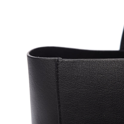 Saint Laurent Calfskin Large Shopping Tote Black 10 of 11