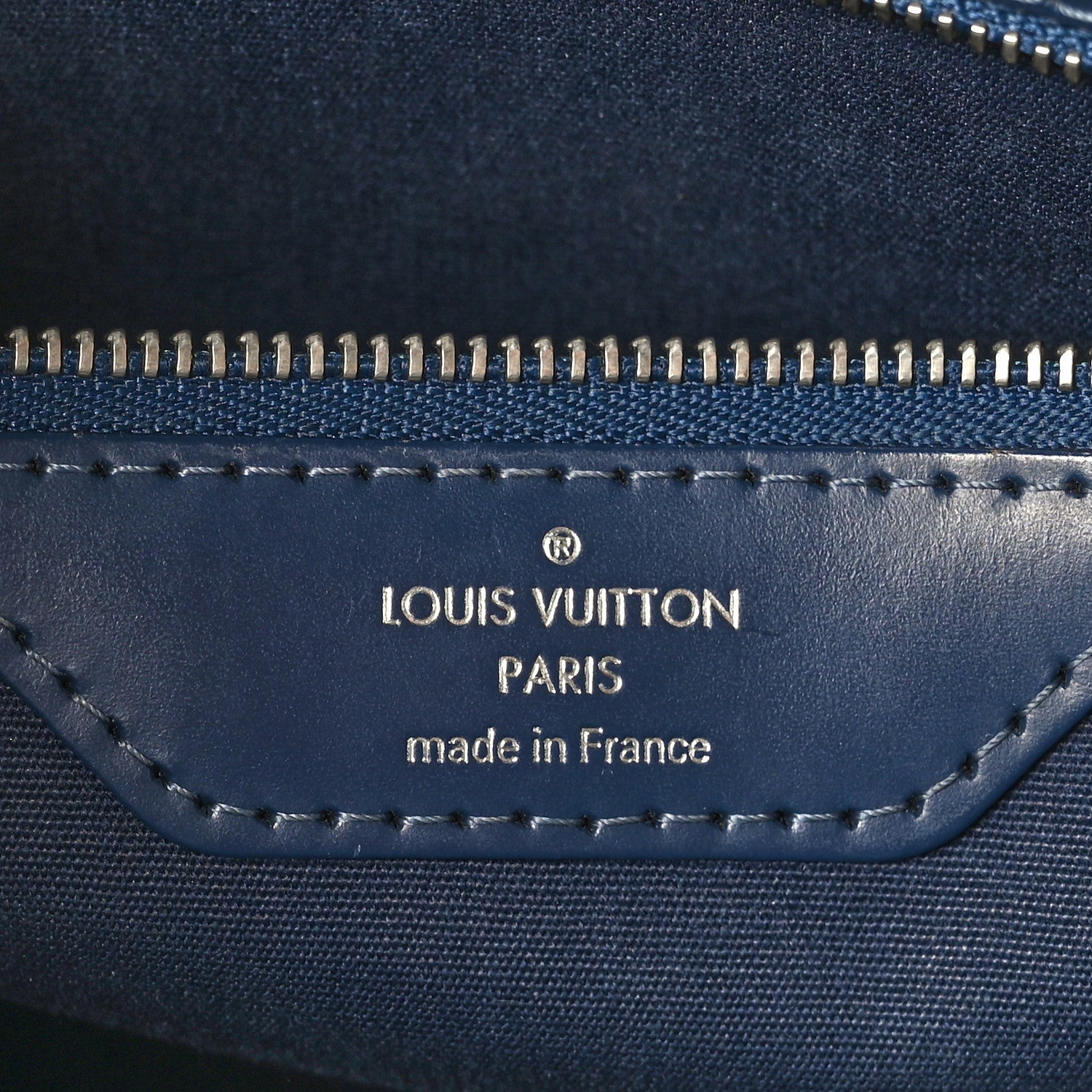 Louis Vuitton Epi Brea MM Indigo 6 of 8