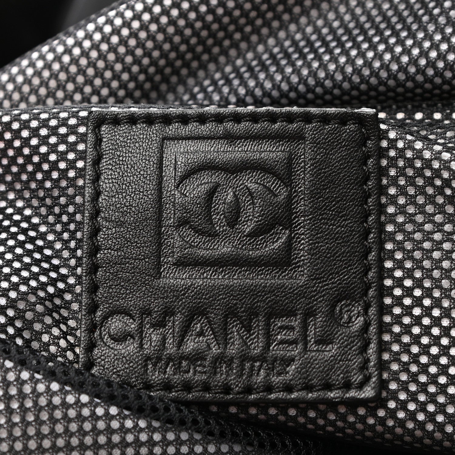 Chanel Nylon XL Sport Travel Bag Black 6 of 12