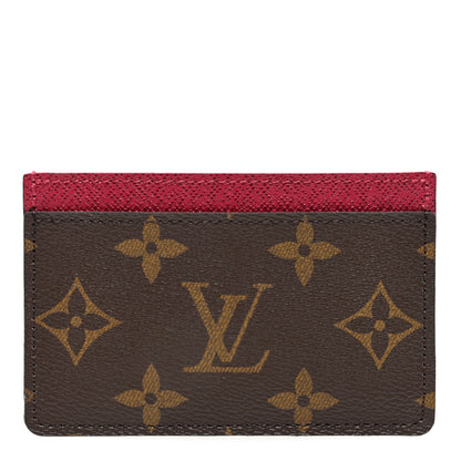 Louis Vuitton Monogram Card Holder Fuchsia 1 of 6