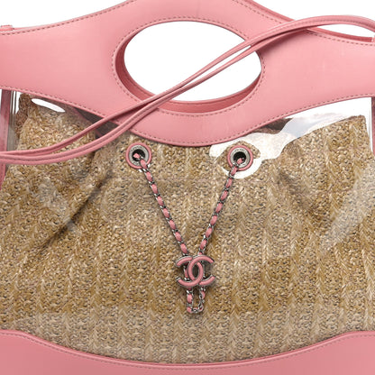 Chanel Calfskin PVC Chanel 31 Bag Pink 5 of 10