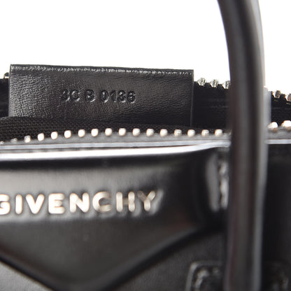 Givenchy Shiny Lord Calfskin Mini Antigona Black 8 of 12