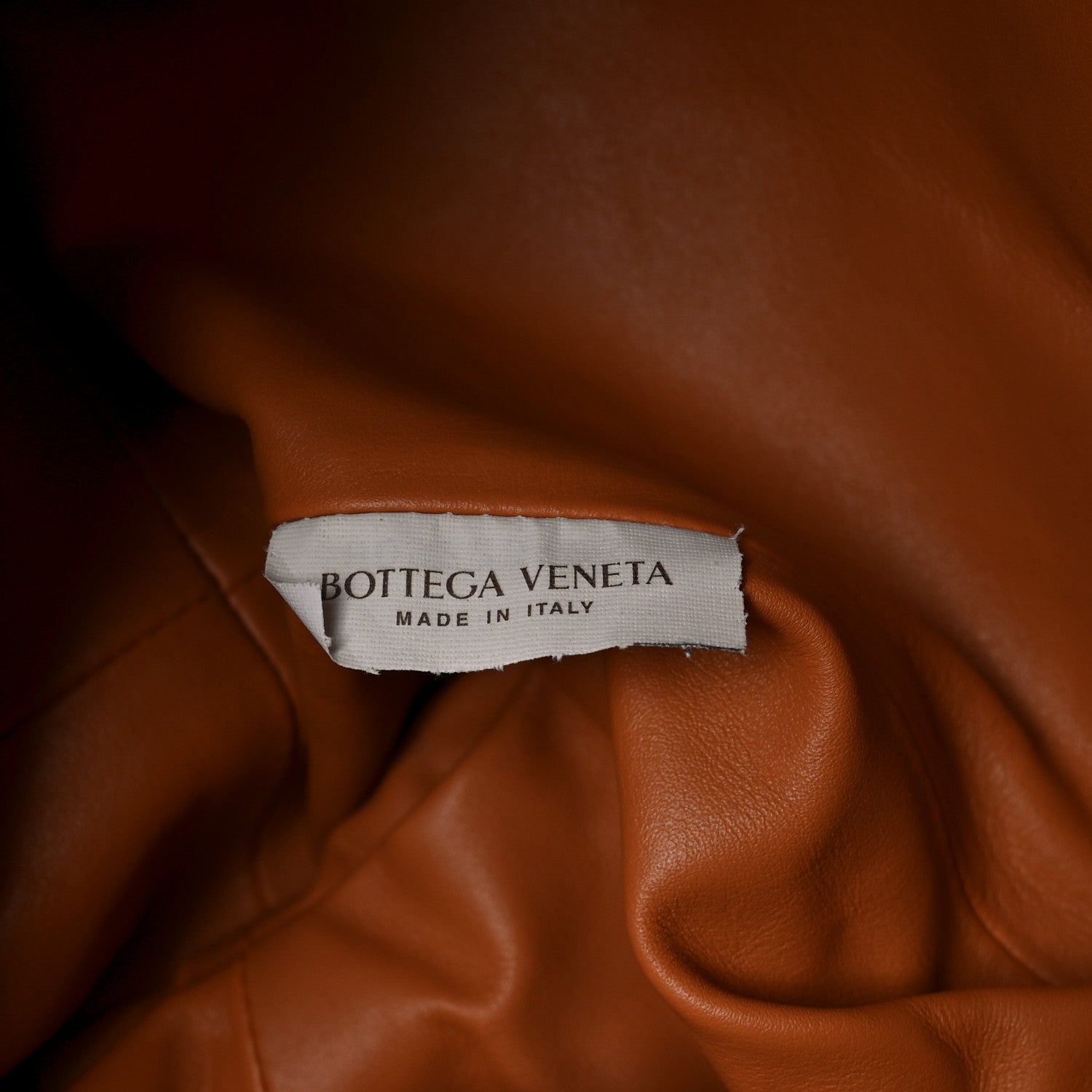 Bottega Veneta Smooth Butter Calf The Pouch Oversized Clutch Clay