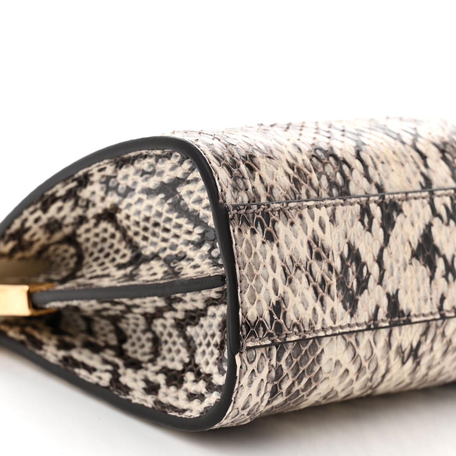Gucci Snakeskin GG Small Ophidia Chain Shoulder Bag Roccia 9 of 10