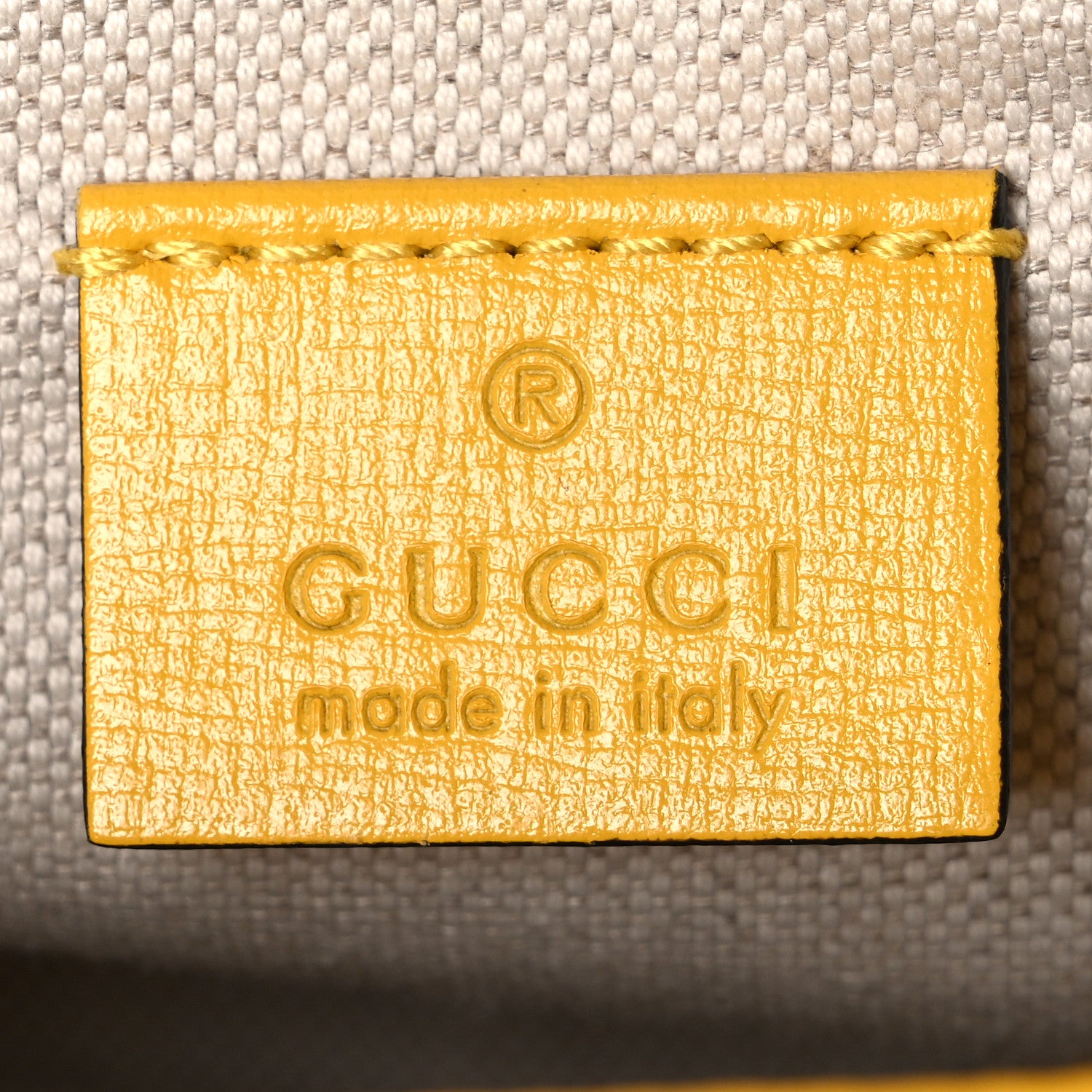 Gucci Azalea Calfskin GG Monogram Bi-Color Debossed Mini Horsebit 1955 Shoulder Bag Dusty Azure Stone Topaz Deep Orange 6 of 10