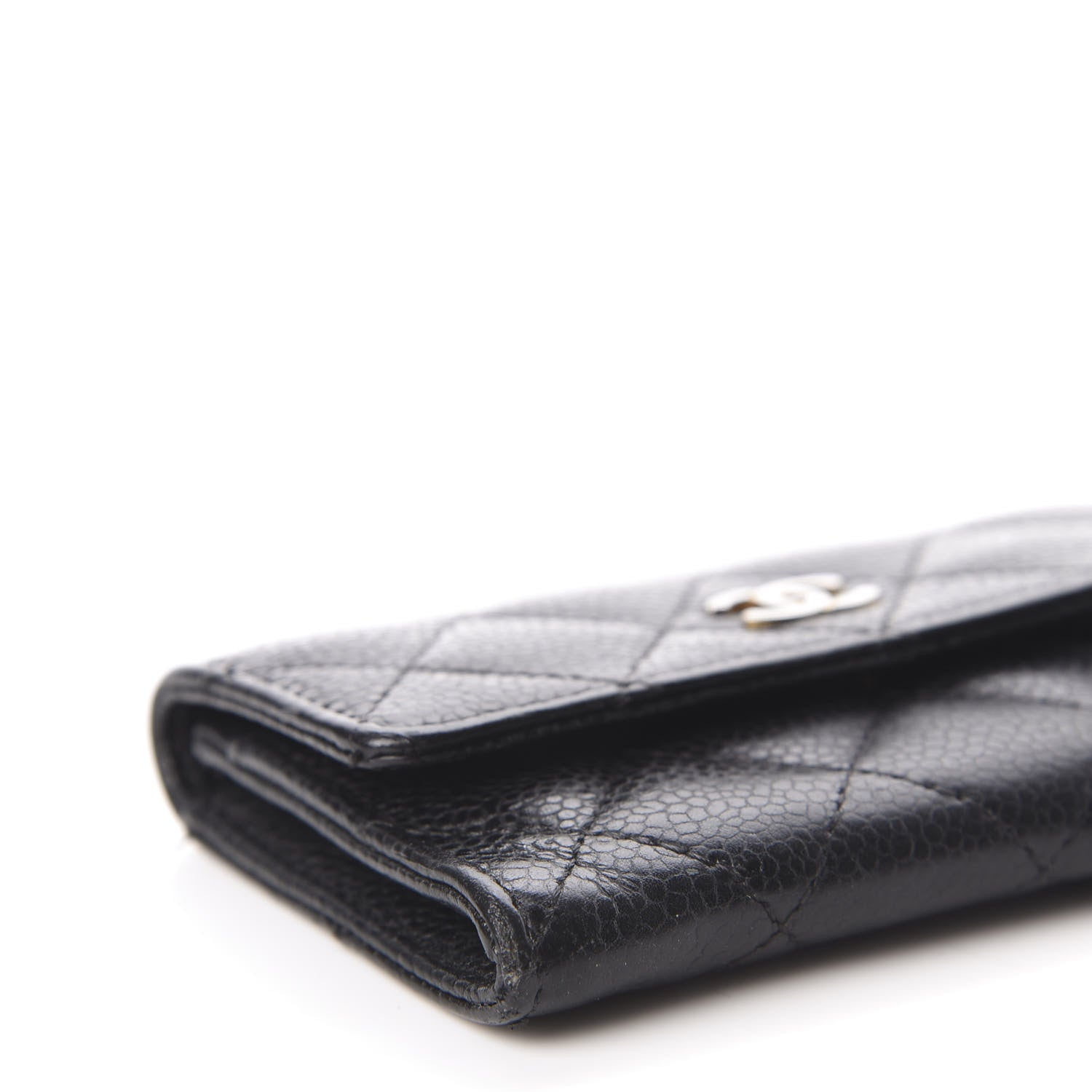 Chanel Caviar Quilted Flap Card Holder Black 6 of 11