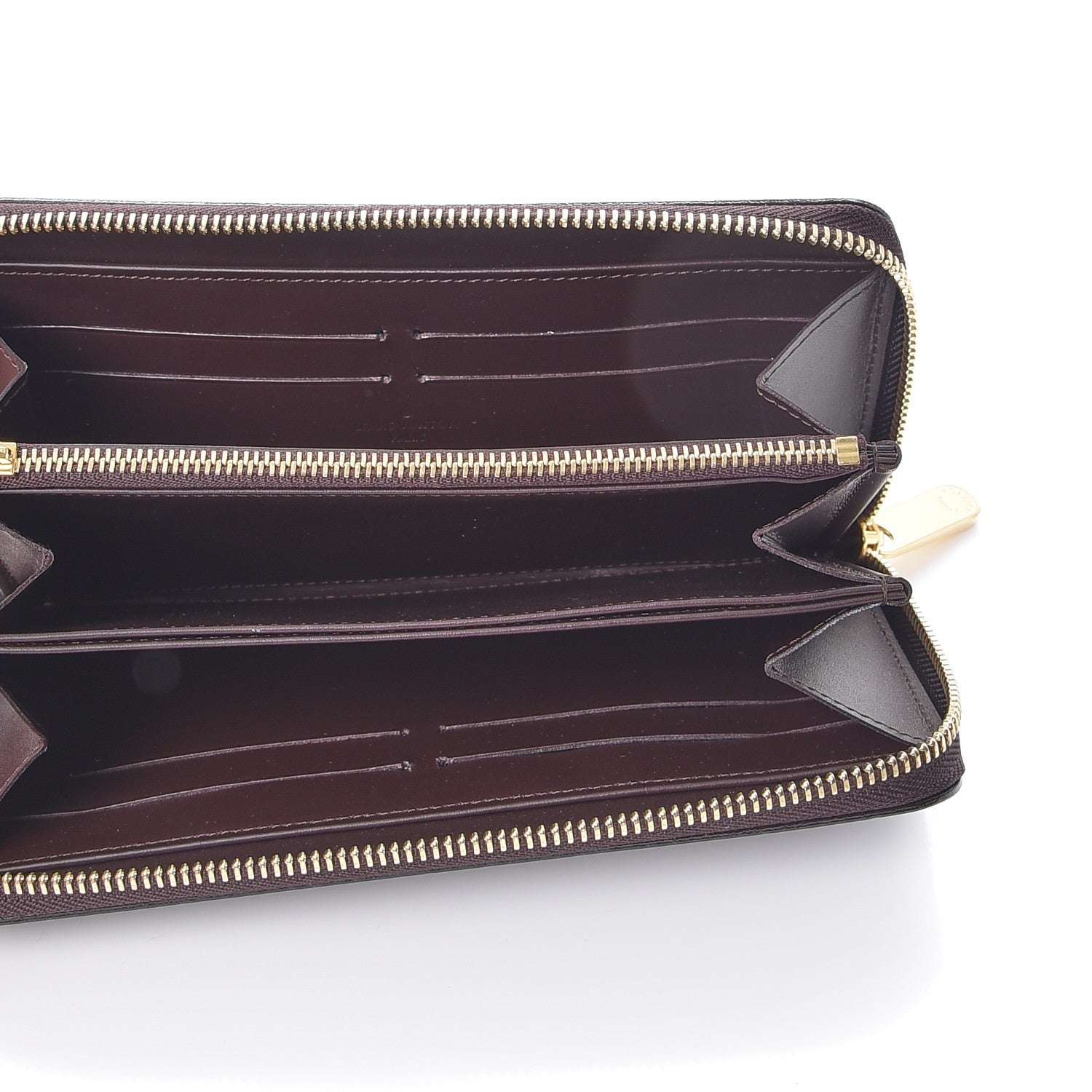Louis Vuitton Vernis Zippy Wallet Amarante 5 of 7