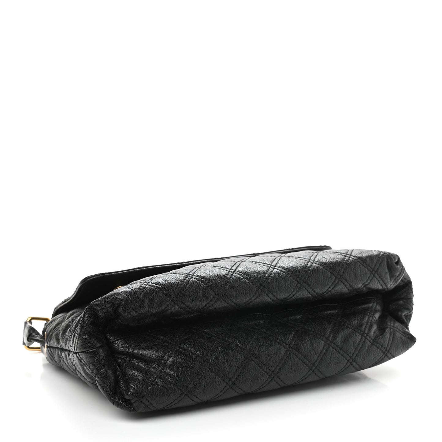Lambskin Quilted The XL Single Flap Black