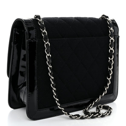 Chanel Jersey Patent Quilted 2.55 Reissue Flap Black 3 of 10