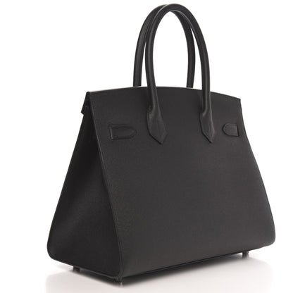 Hermes Epsom Birkin Sellier 30 Black 3 of 10