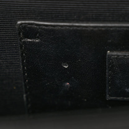 Saint Laurent Grain De Poudre Medium Classic Monogram Kate Satchel Black 10 of 19