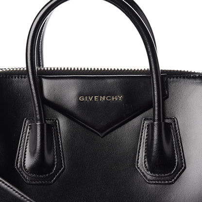 Givenchy Shiny Lord Calfskin Medium Antigona Black 10 of 10