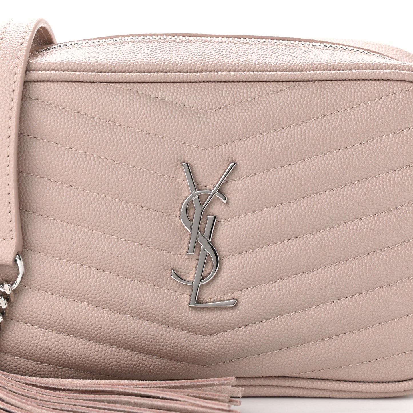 Grain De Poudre Matelasse Monogram Mini Lou Camera Bag Marble Pink