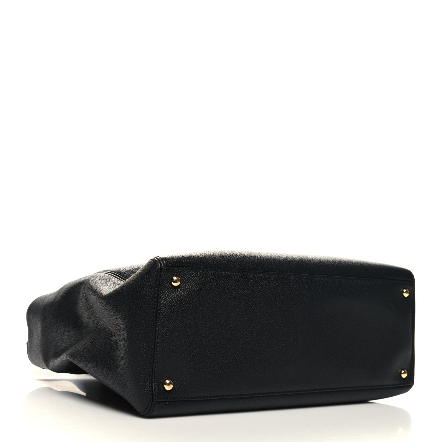 Chanel Calfskin Cerf Executive Shopper Tote Black 5 of 12
