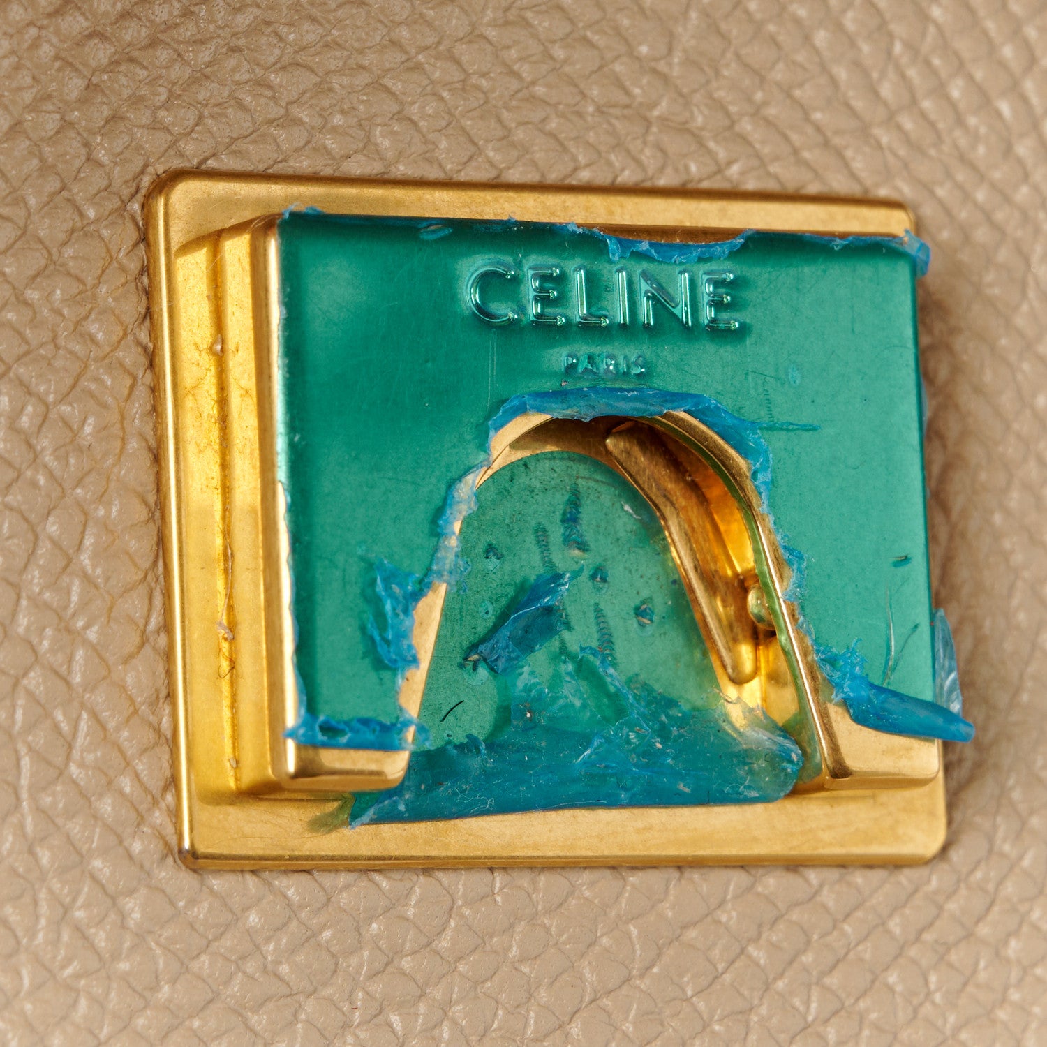 Celine Grained Calfskin Micro Belt Bag Light Taupe 8 of 12
